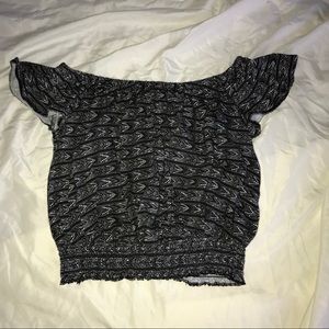 Primark Off the Shoulder Crop Top